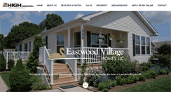 Desktop Screenshot of eastwoodvillagehomes.com